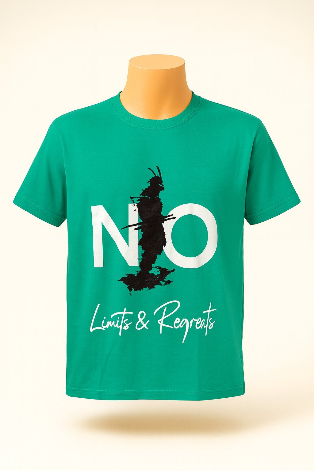 No Limits Printed Tshirt - Teal